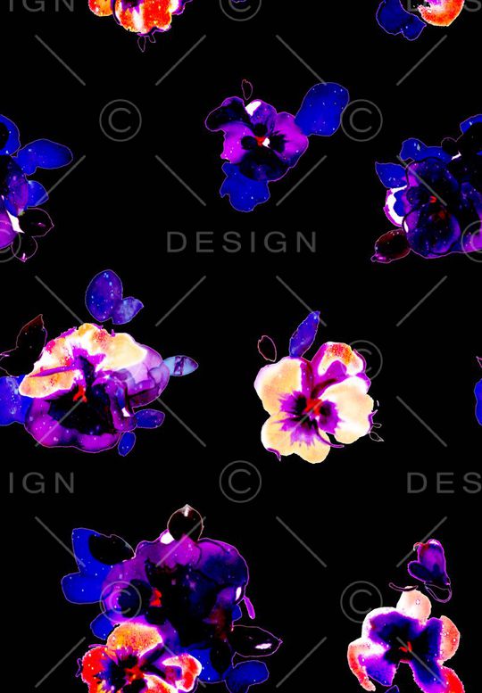 抽象印花华亿平台图片