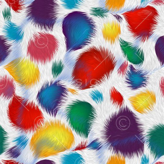 动物纹印花华亿平台图片