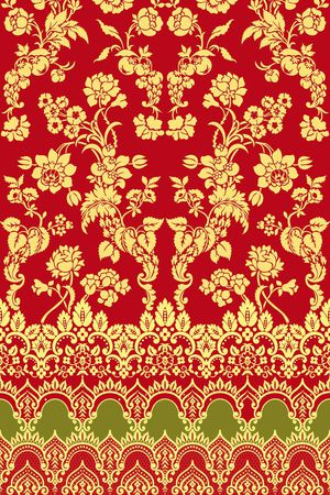 民族风印花华亿平台图片