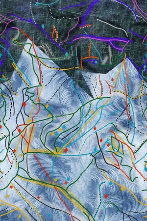 几何印花华亿平台图片