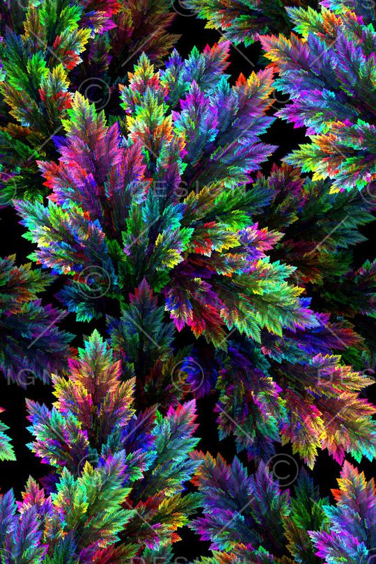 分形印花华亿平台图片