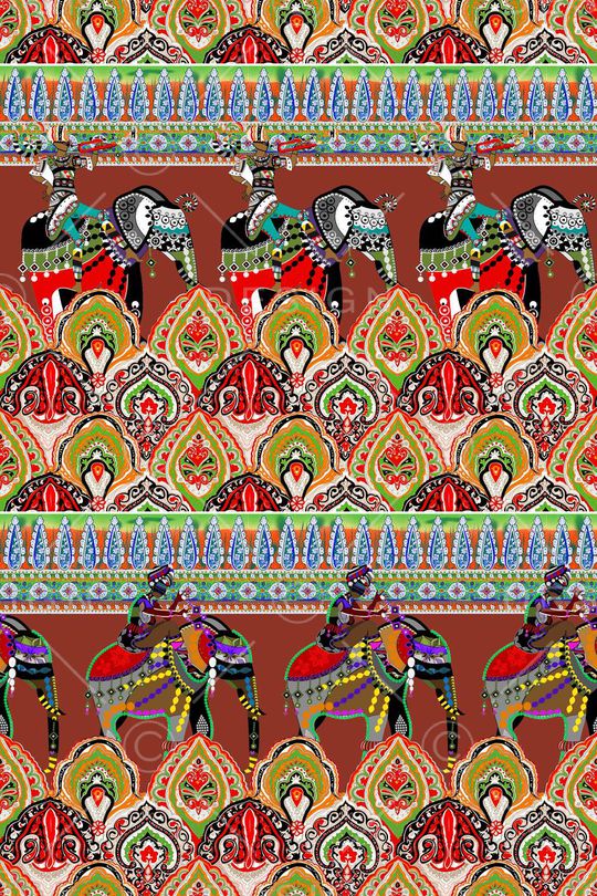 波西米亚印花华亿平台图片