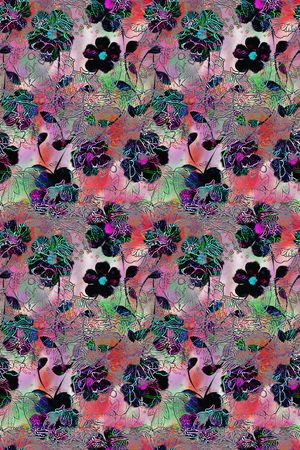 潮流时尚印花华亿平台图片