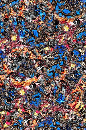 彩色金属纹理印花华亿平台图片