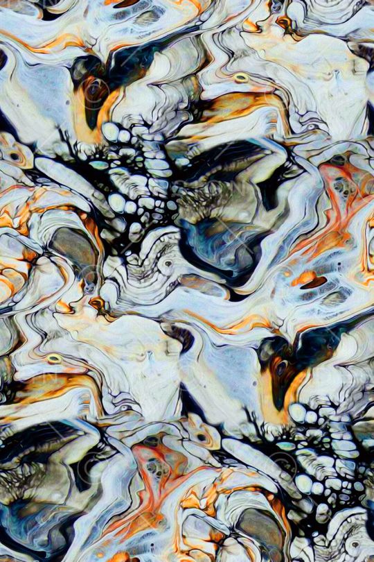 抽象印花华亿平台图片