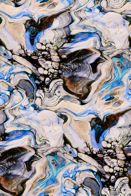 抽象印花华亿平台图片