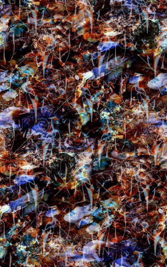 抽象色彩印花华亿平台图片