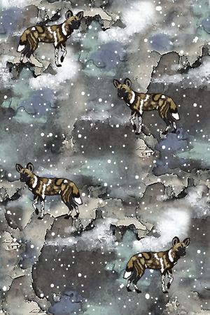 抽象迷彩纹理印花华亿平台图片