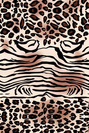 豹纹纹理印花华亿平台图片