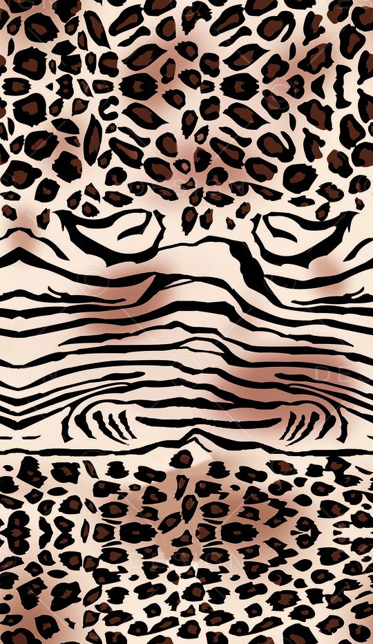 豹纹纹理印花华亿平台图片