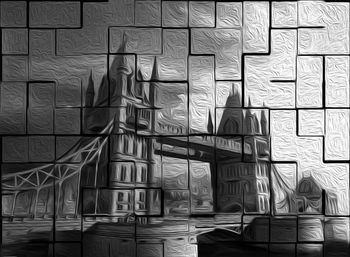 伦敦大桥印花华亿平台图片