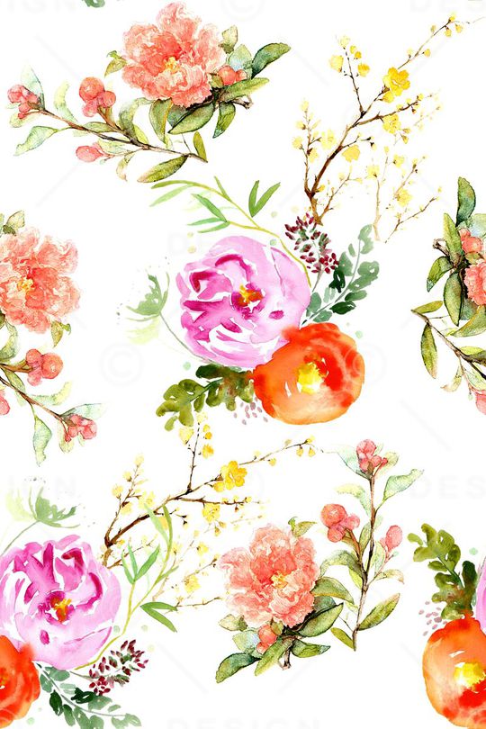 水彩印花华亿平台图片