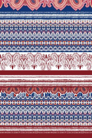 民族风印花华亿平台图片