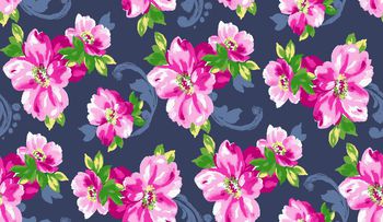 601761-时尚手绘花