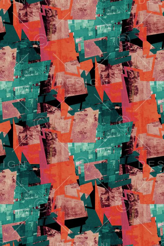 山石纹理印花华亿平台图片