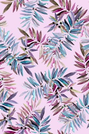 水彩印花华亿平台图片