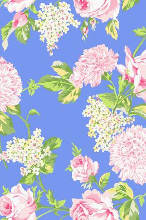 牡丹印花华亿平台图片