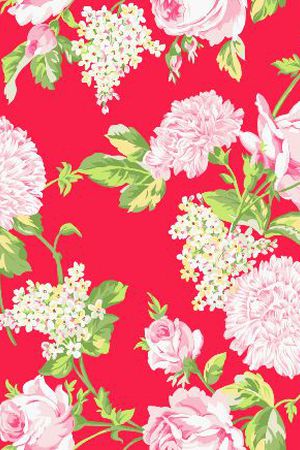 牡丹印花华亿平台图片