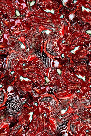 时尚抽象肌理纹印花华亿平台图片