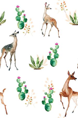 仙人掌印花华亿平台图片