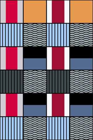 几何印花华亿平台图片