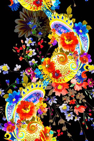 满版。时尚印花华亿平台图片