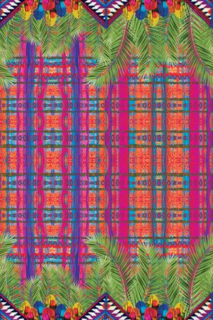 裙装华亿平台印花华亿平台图片