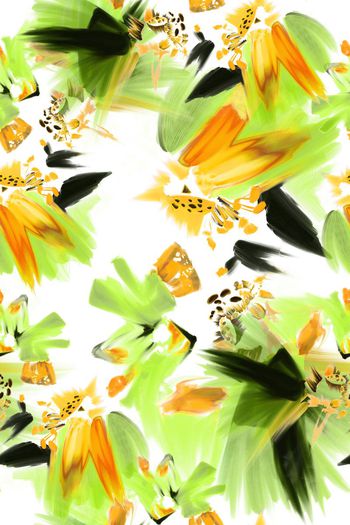 602057-原创手绘油画涂鸦艺术YLLSERJ