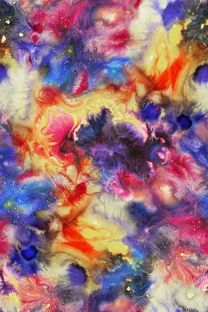 水彩印花华亿平台图片