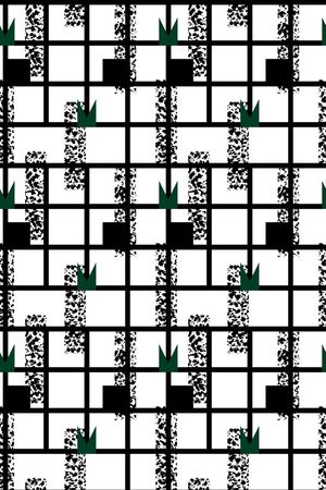 时尚几何印花印花华亿平台图片