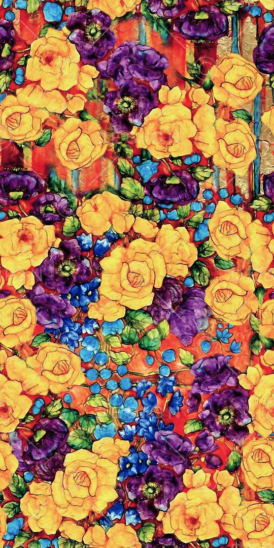 手绘印花华亿平台图片