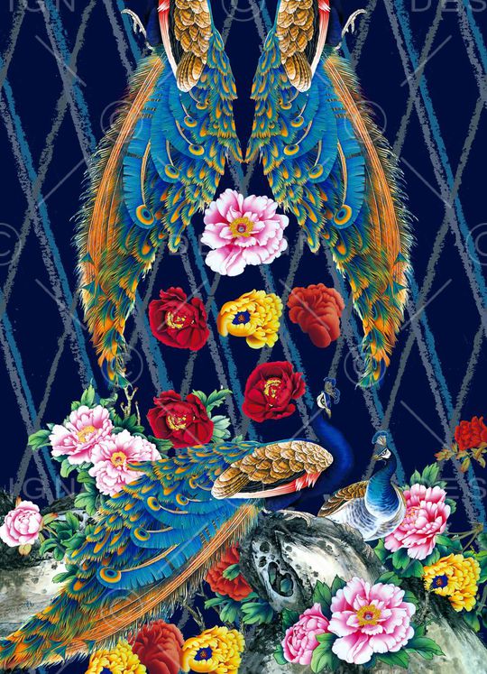 民族风印花华亿平台图片