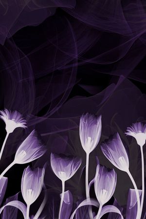 水墨印花华亿平台图片