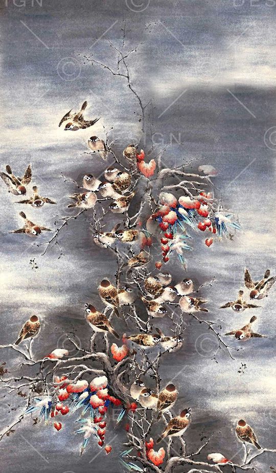 黑白灰印花华亿平台图片