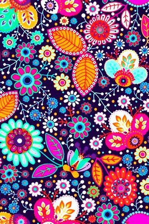 花朵印花华亿平台图片