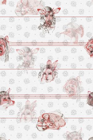 手绘印花华亿平台图片