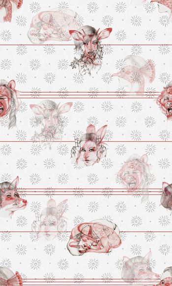 手绘印花华亿平台图片