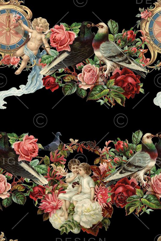 宫廷风印花华亿平台图片