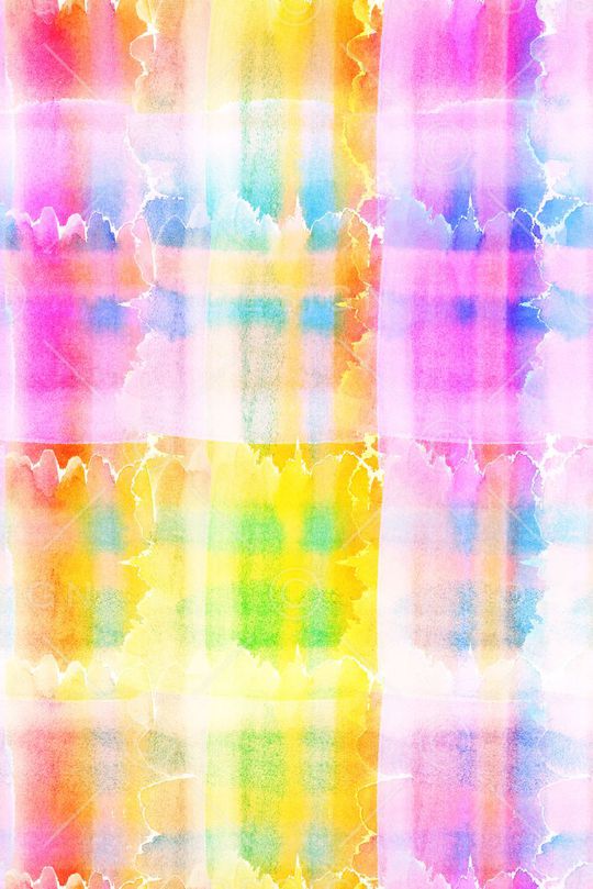 水彩渐变印花华亿平台图片