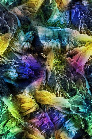 笔触印花华亿平台图片