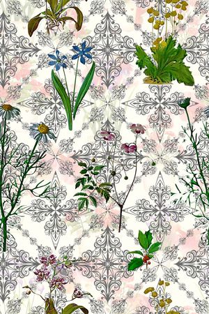 手绘印花华亿平台图片