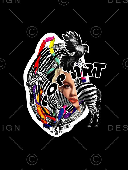 波普风格印花华亿平台图片