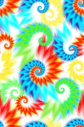 602581-原创炫彩火苗分形艺术