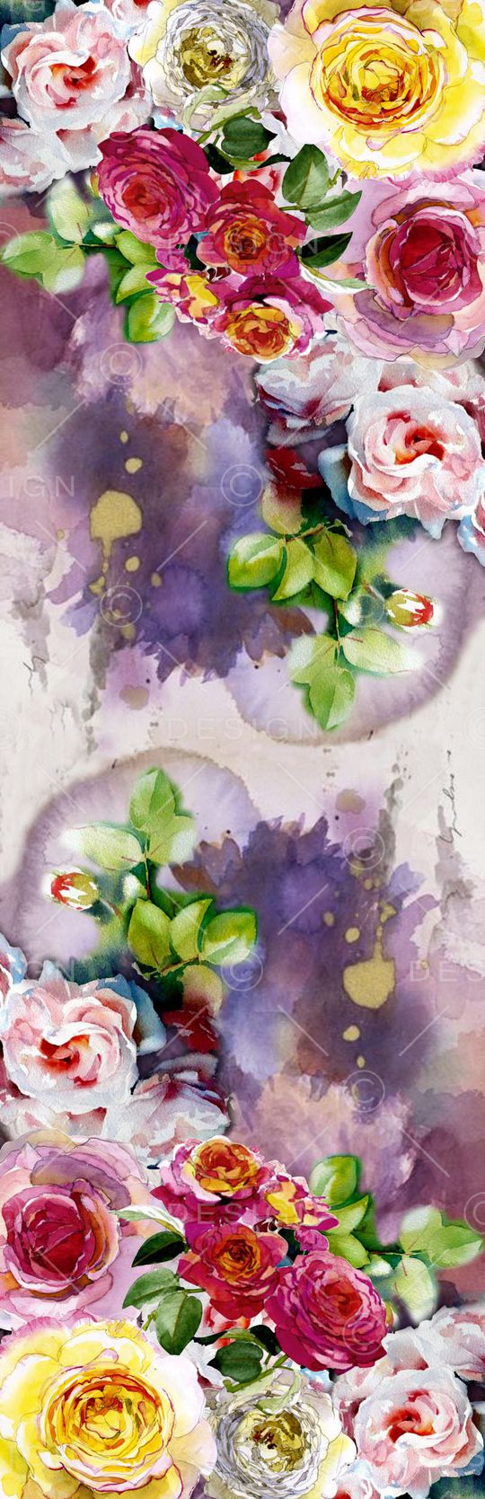 水彩印花华亿平台图片