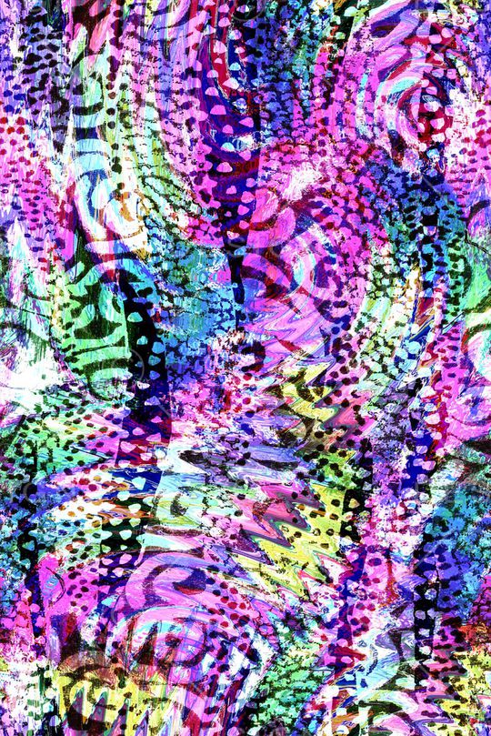 水彩水墨印花华亿平台图片