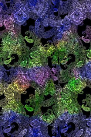 笔触印花华亿平台图片