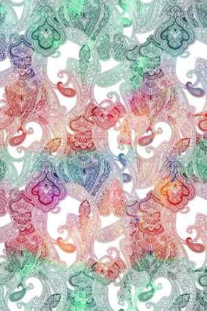 笔触印花华亿平台图片