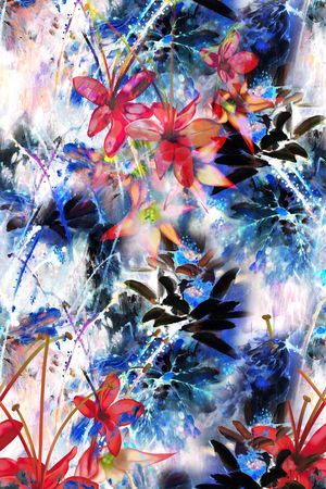 MAX-中国风印花华亿平台图片