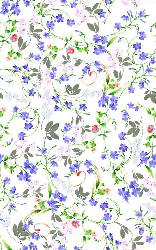 小清新印花华亿平台图片