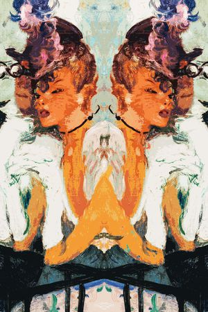 羽绒服印花华亿平台图片